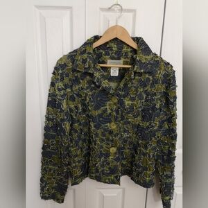 Ellen Margaret Moody Boho Fringe Jacket M